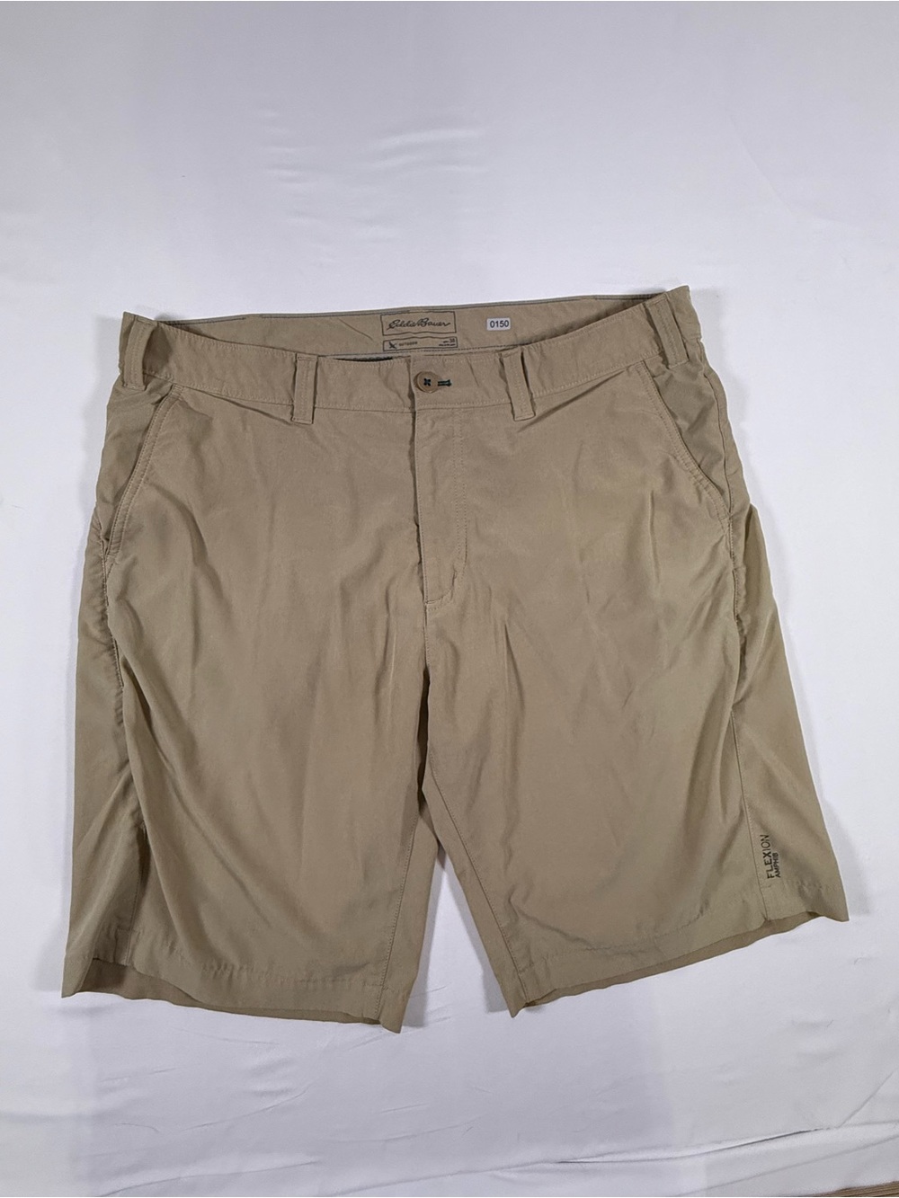 Eddie Bauer Khaki Flat Front Men's Shorts